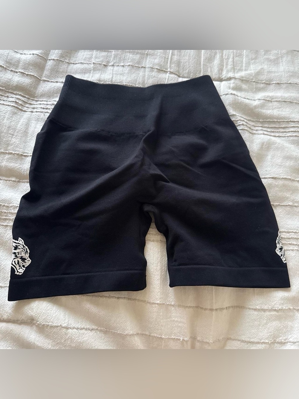 Darc Sport Black High-Rise Seamless Bike Shorts